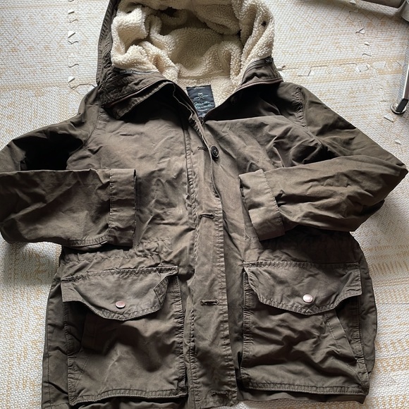 Super Functional GAP Winter Jacket with Removable Sherpa Vest - Picture 2 of 7
